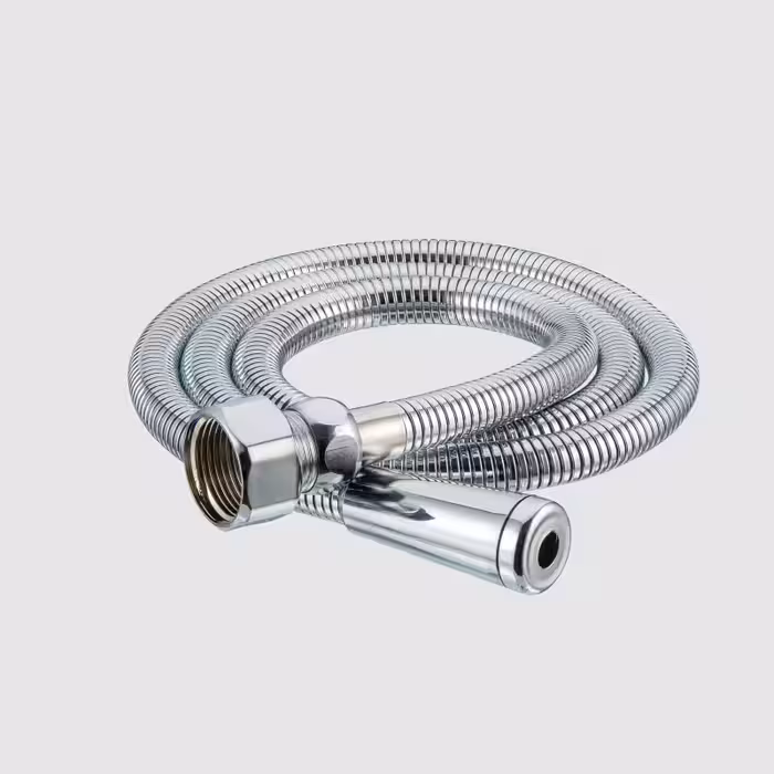 شیلنگ دستشویی فلزی (شلنگ توالت) بدون پرلاتور ریز بافت استیل میراب جنس عالی