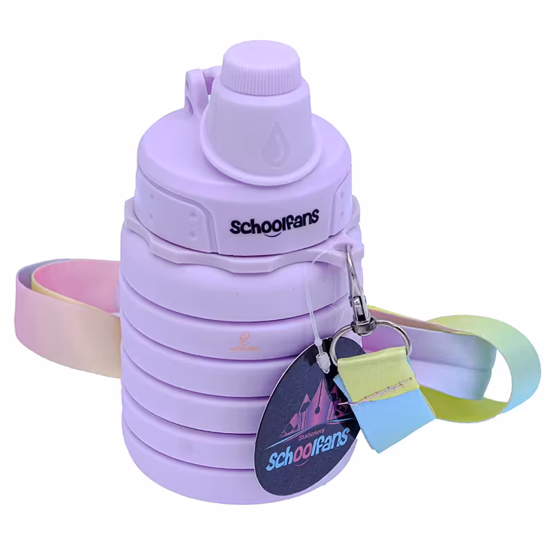 قمقمه سیلیکونی آکاردئونی یاسی کد 9324 SCHOOLFANS