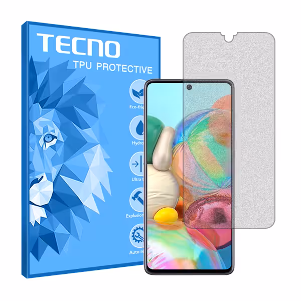 گلس سامسونگ Galaxy A71 مدل مات برند تکنو کد S