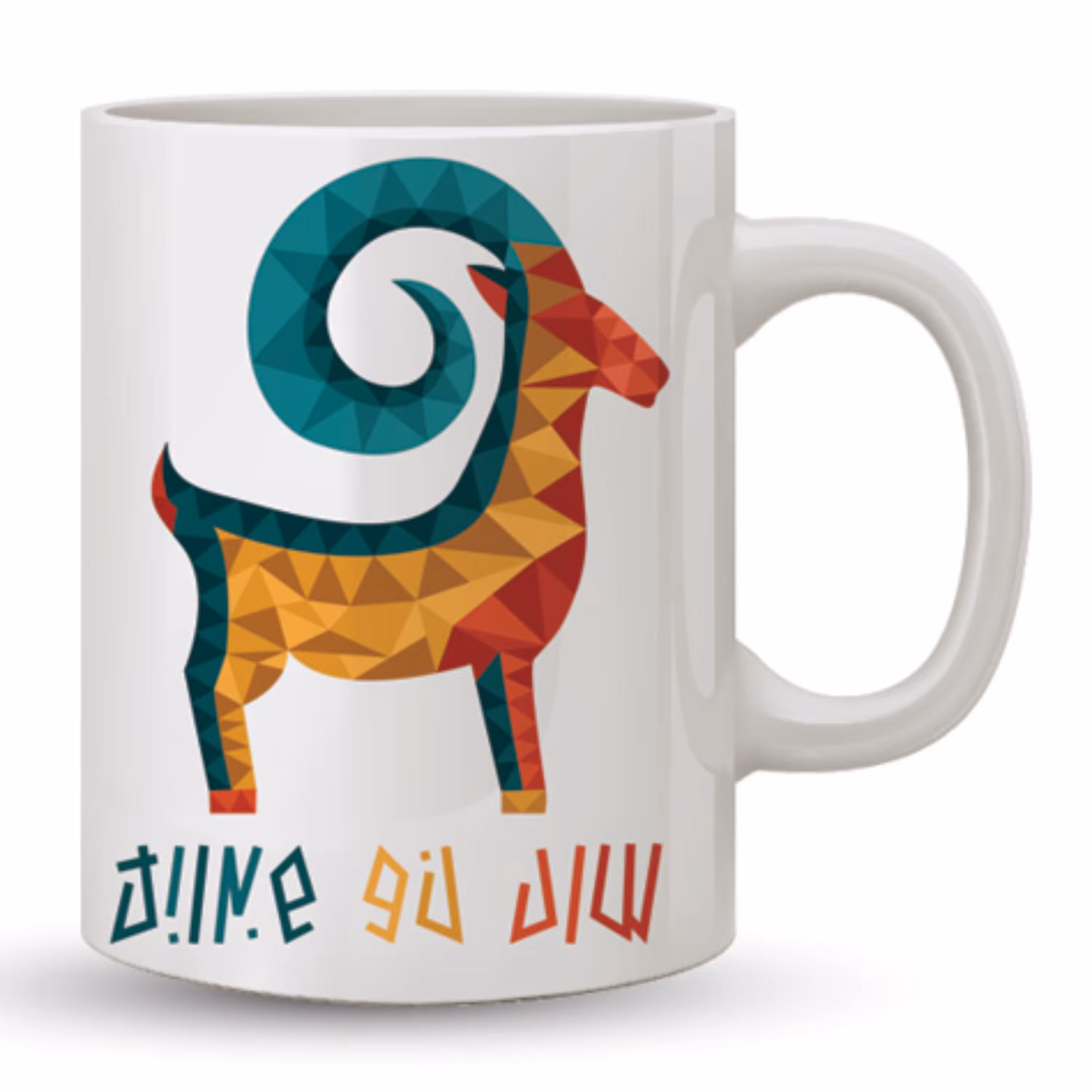 چاپ لیوان سفید سرامیکی