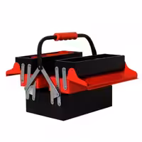 جعبه ابزار فلزی آروا مدل 4703 ARVA