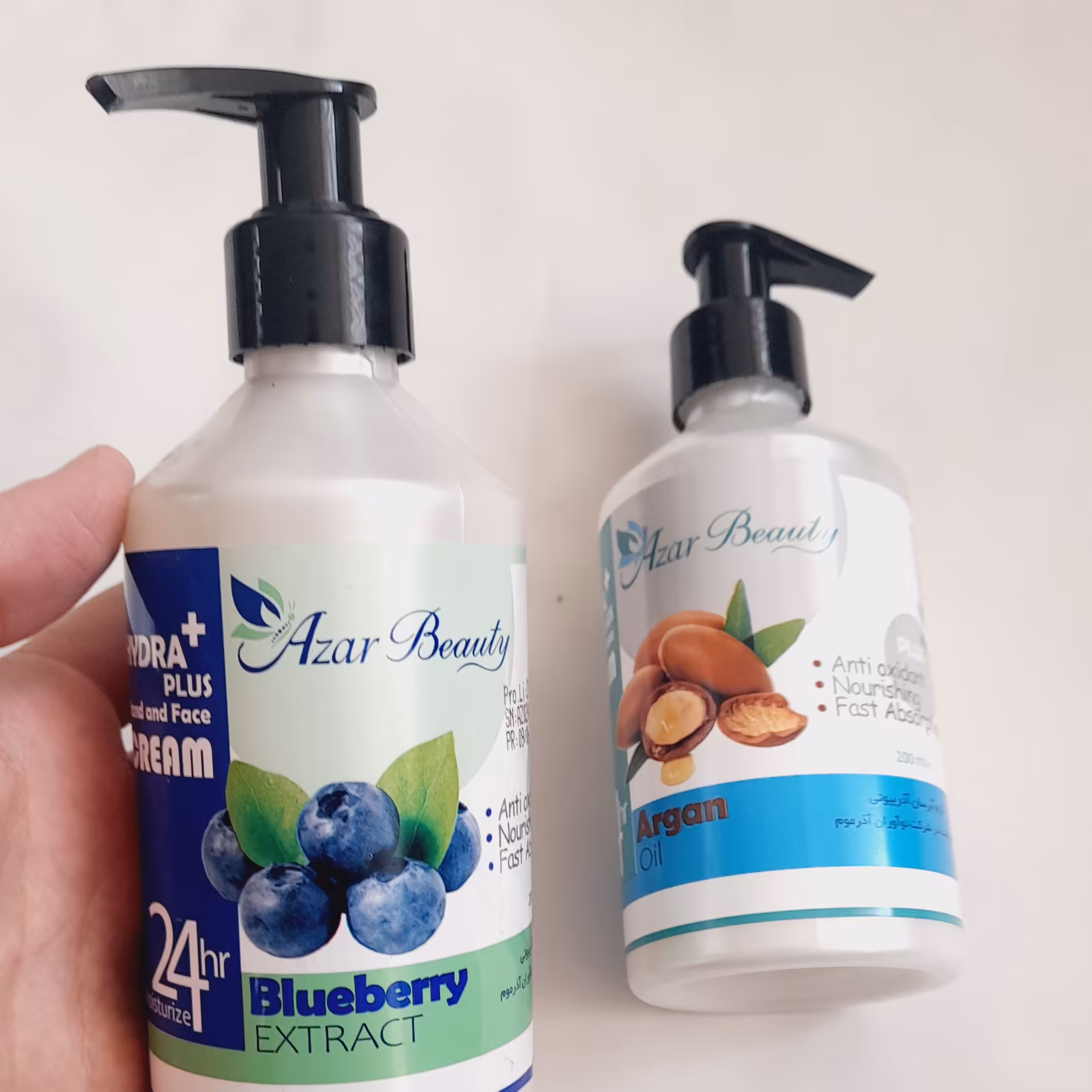 کرم دست وصورت