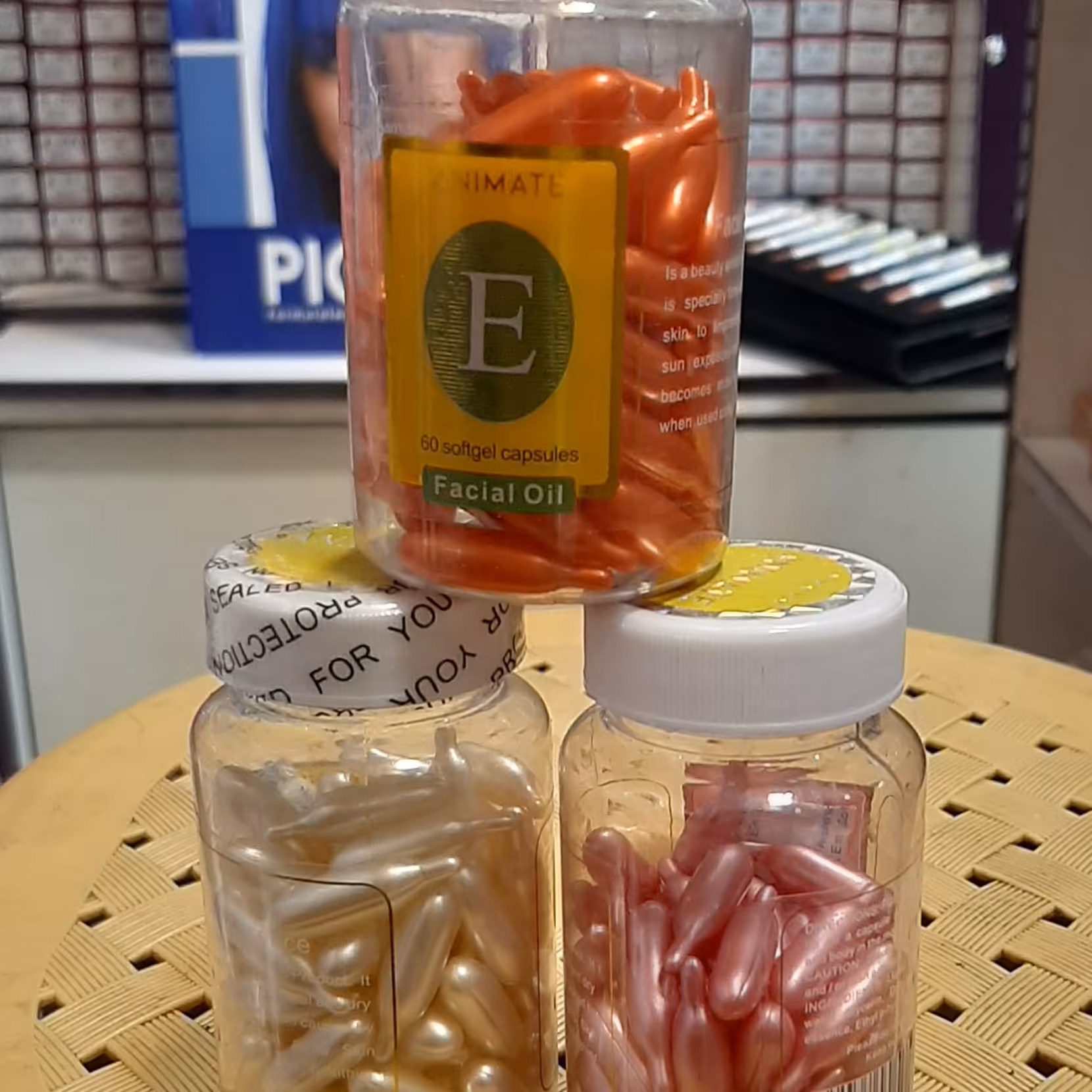 کپسول ویتامین ای