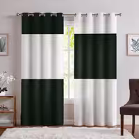 پرده پانچ رنگ خاکی SA-960
