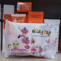 دستمال مرطوب پدیده، یه پاک کننده غیرالکلی  برا پوست های حساس، فاقد پارابن،باعصاره طبیعی آلوئه ورا با فرمول غیر چرب