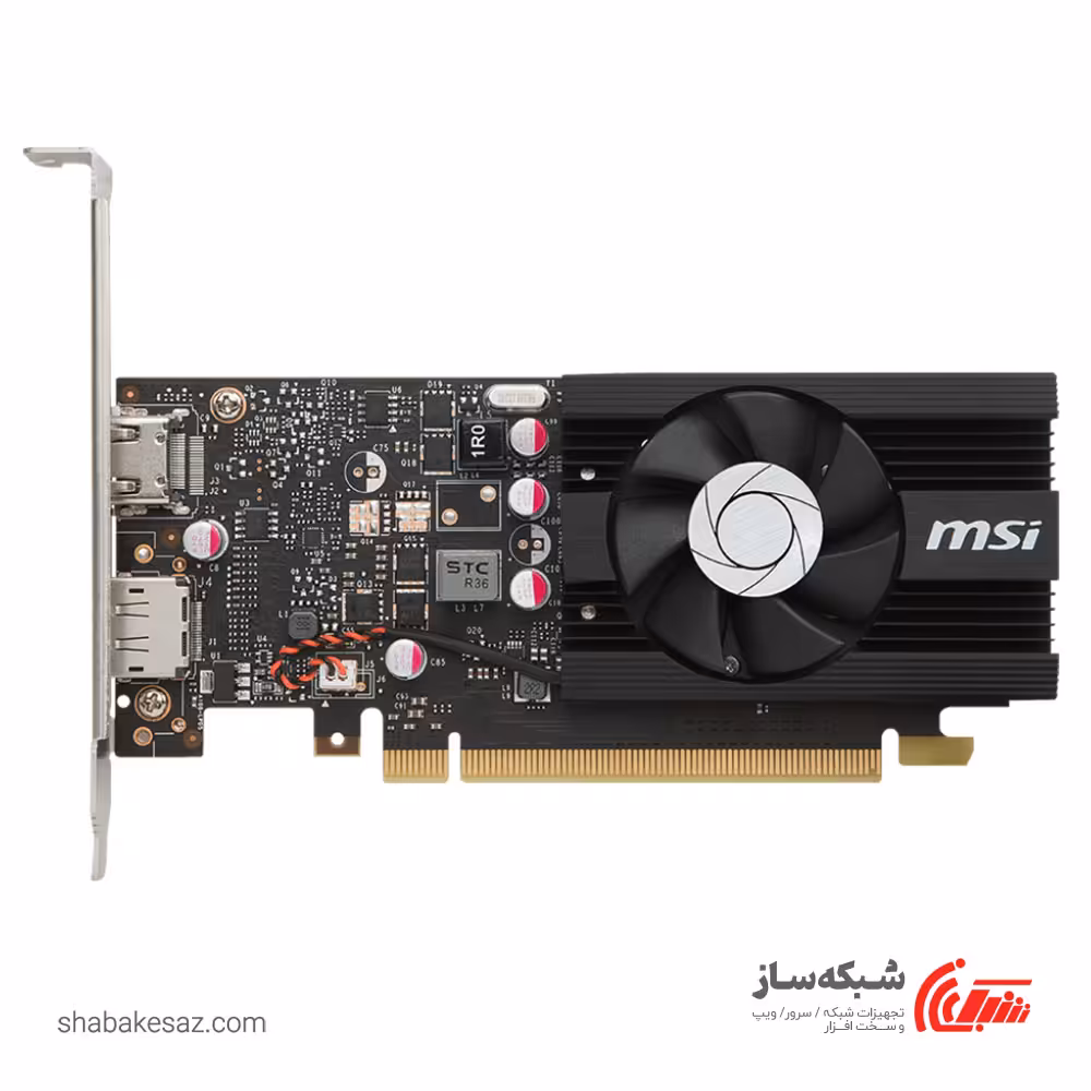 قیمت و خرید کارت گرافیک ام اس ای msi GeForce GT 1030 2G LP OC 2G - شبکه ساز