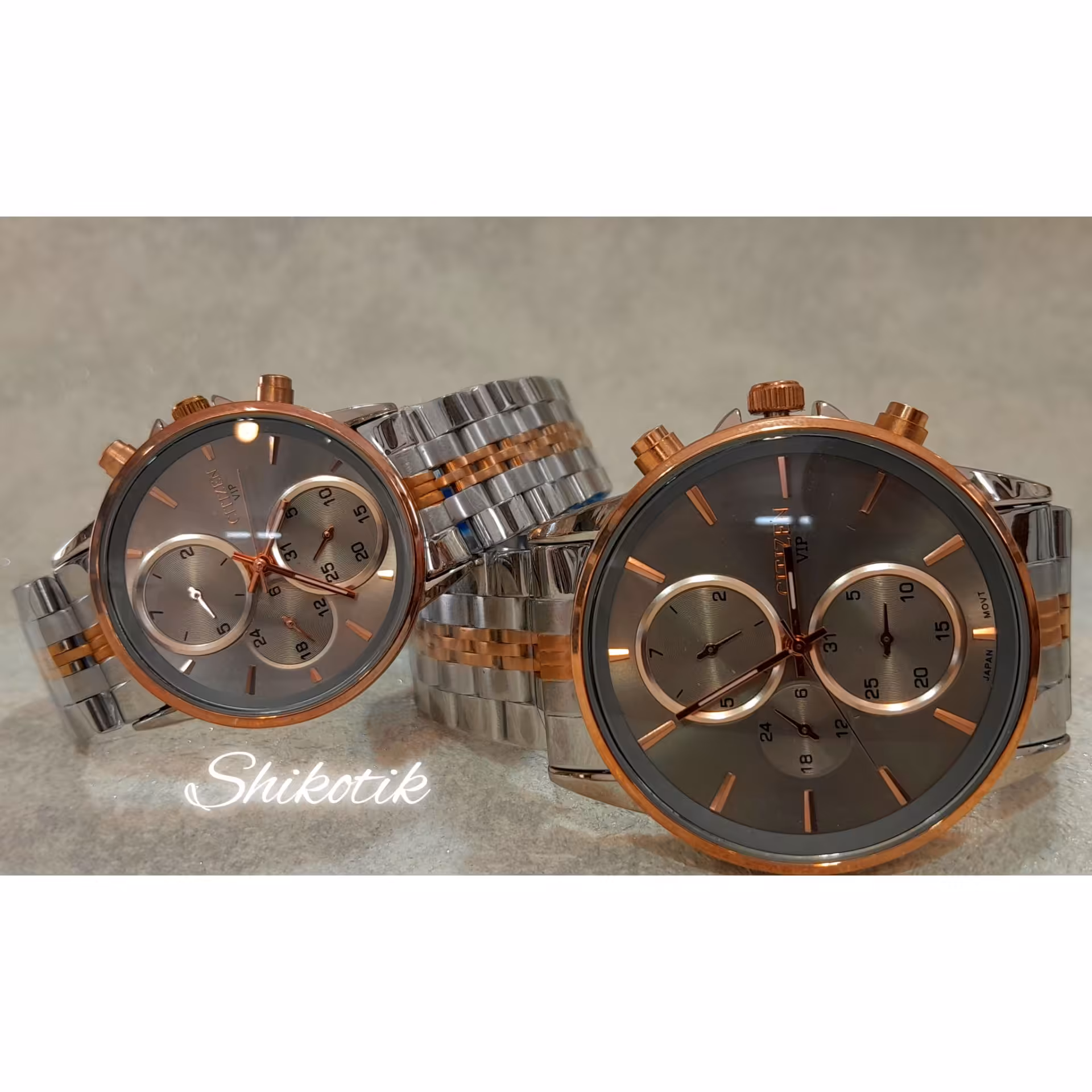 ساعت مچی زنانه و مردانه ست CITZEN مدل 21061( اورجینال )