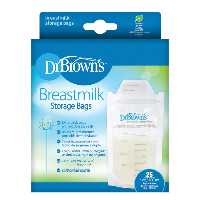 کیسه ذخیره سازی شیر دکتر براونز  نوزاد doctorbrowns بسته 25 عددی
