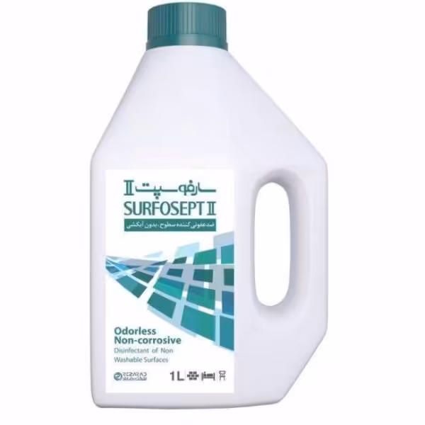 محلول ضدعفونی کننده سطوح سارفوسپت کوییک پلاس 1 لیتری