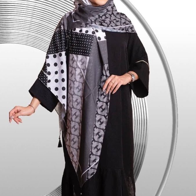 روسری سفید مشگی22