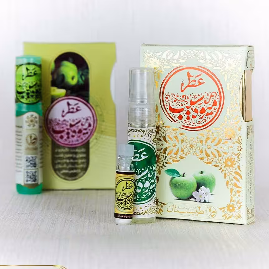 عطر طبیعی و درمانی سیب 5گرمی طیبستان 