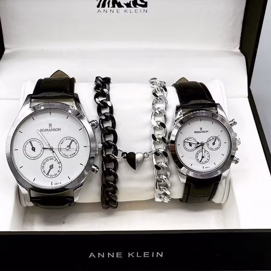 ست ساعت شیک پک ساعت شیک باکس ساعت خفن سا ساعت زنانه و مردانه کادو ولنتاین باکس ساعت ولنتاین ساعت زنانه ساعت مردانه 