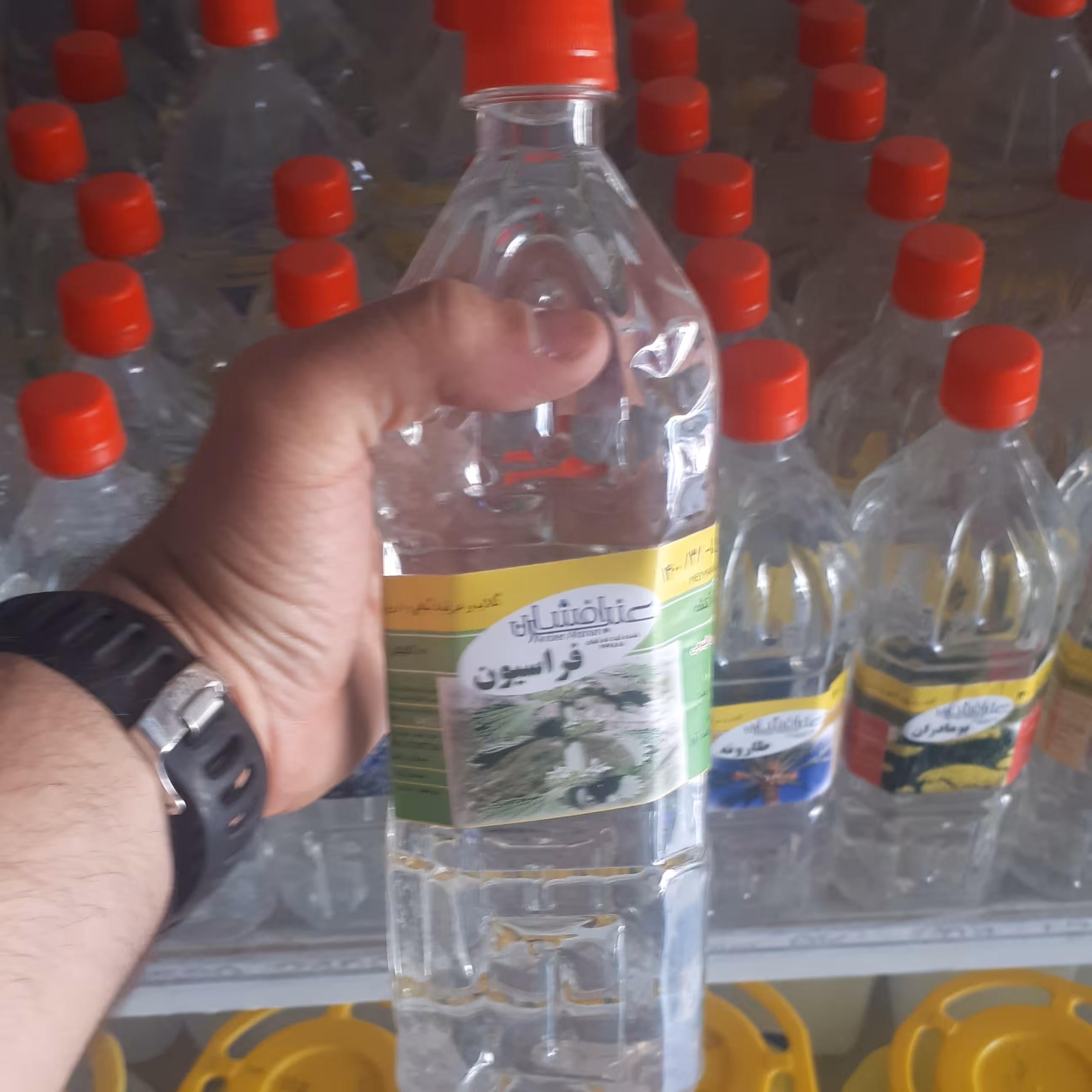 عرق گیاهی فراسیون یک لیتری