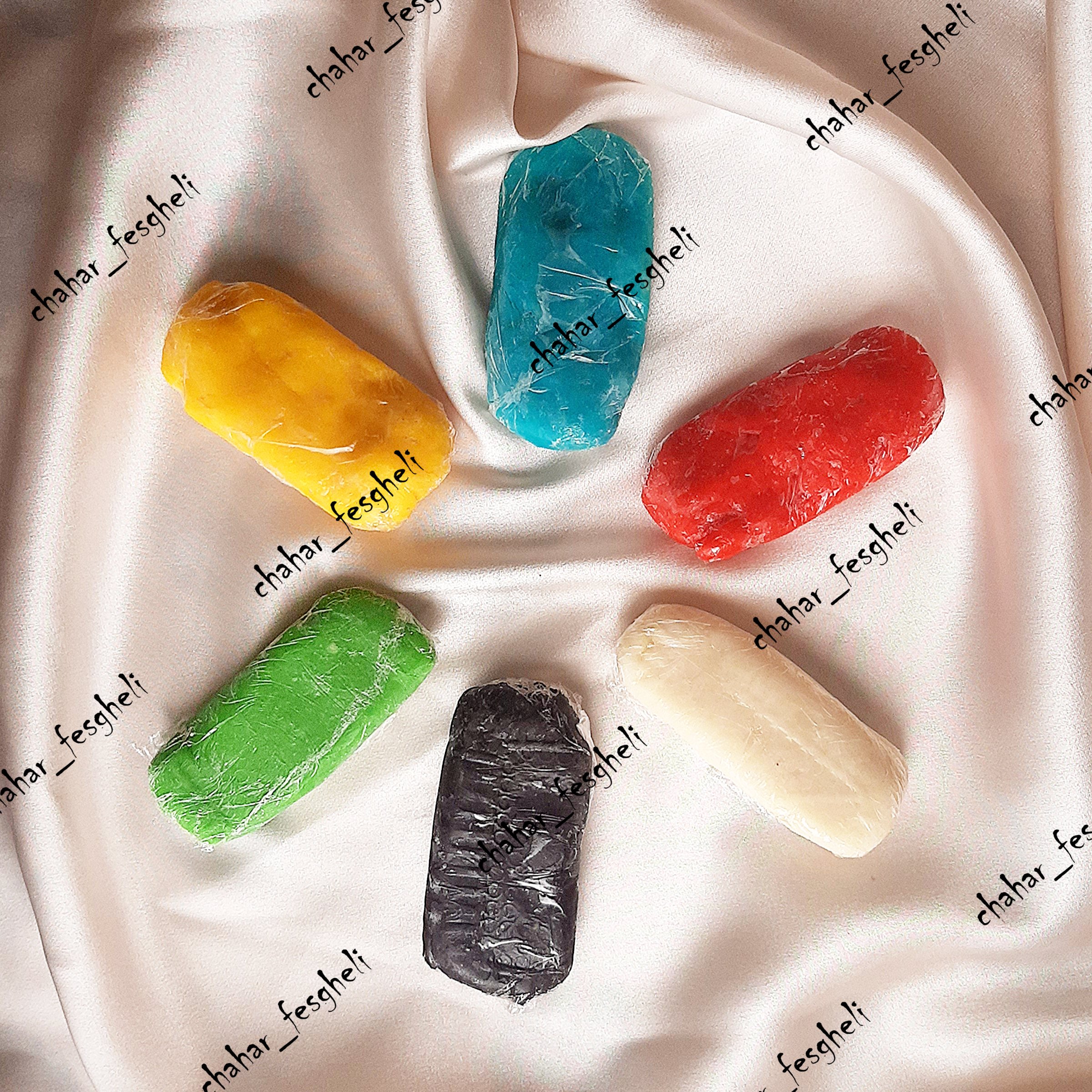 خمیربازی خانگی 6 رنگ،  خوراکی
