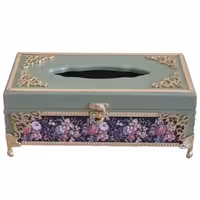 جعبه دستمال کاغذی لوکس مدل D011