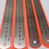 خطکش 2عددی فلزی 30 سانت جنس خوب درجه 1