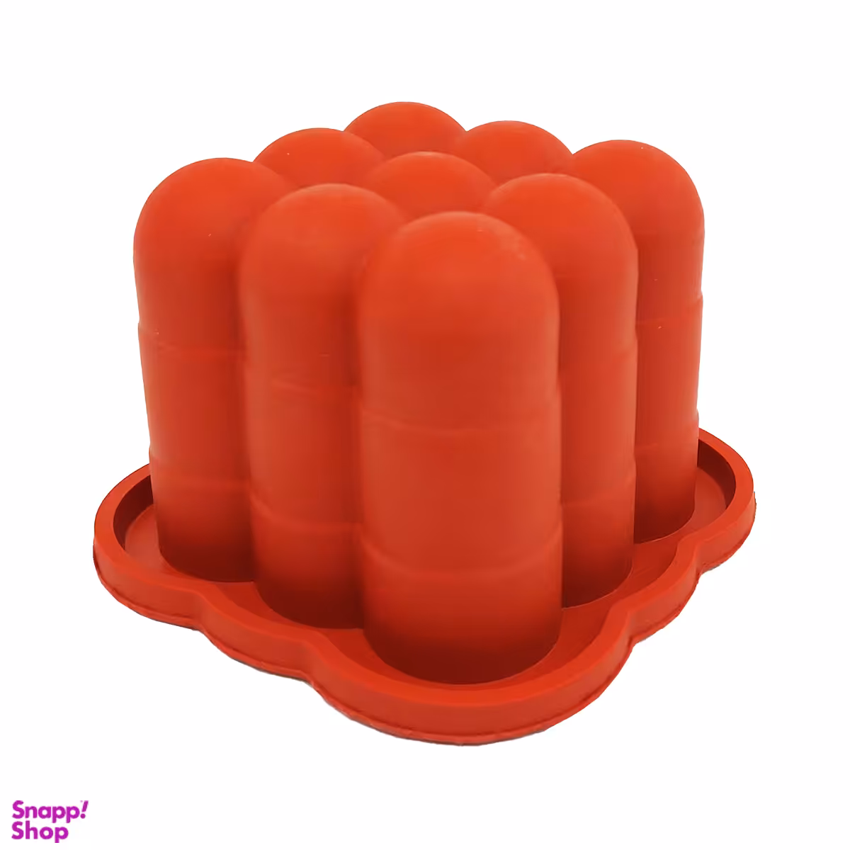 قالب سیلیکونی فوندانت و شمع طرح روبیک کد 1010