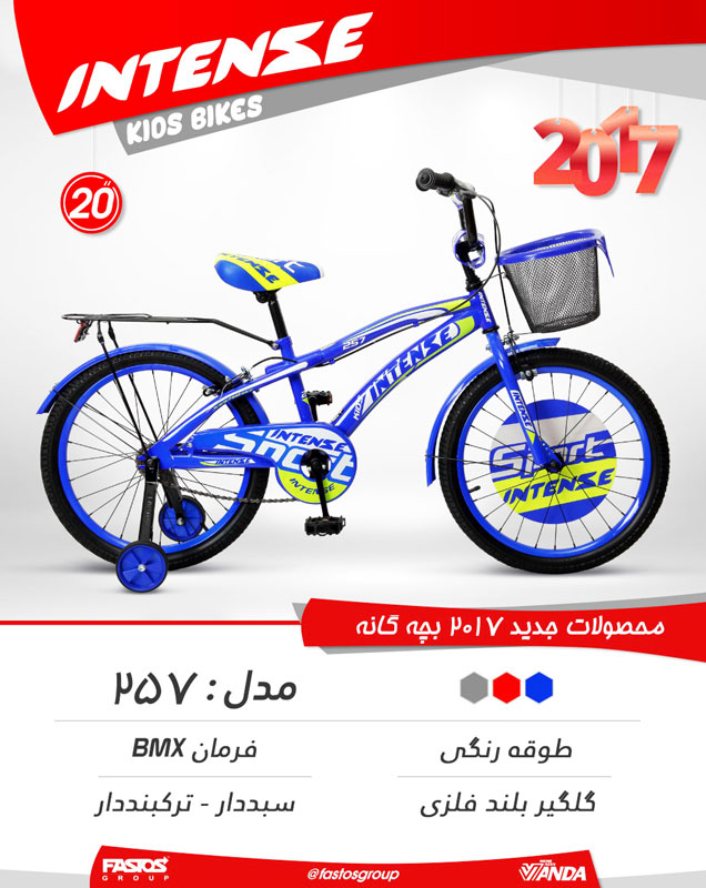 دوچرخه بچگانه اینتنس 20 257 2017