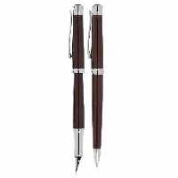 خرید ست خودکار و خودنویس یوروپن مدل EUROPEN STAND بدنه قهوه ای
