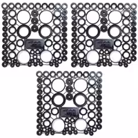 مجموعه 204 عددی واشر ، در بسته بندی مخصوص فروشگاه گنجه