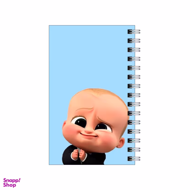 دفترچه یادداشت 60 برگ مدل to do list طرح بچه رئیس کد 0329010