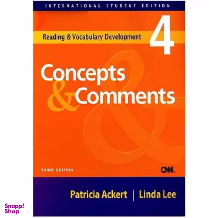 کتاب Concepts and Comments 4 اثر Patricia Ackert and Linda Lee انتشارات F.T Press