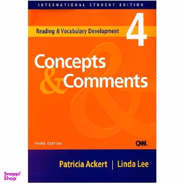 کتاب Concepts and Comments 4 اثر Patricia Ackert and Linda Lee انتشارات F.T Press