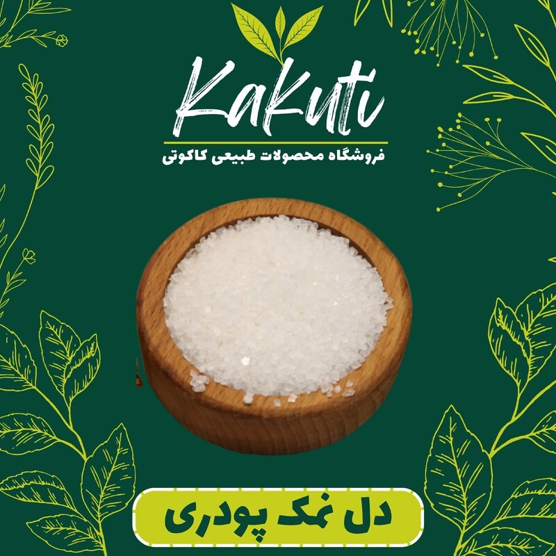 دل نمک پودری درجه یک (800 گرمی) فروشگاه کاکوتی