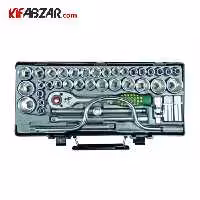 جعبه بکس 1/2 اینچ 41 پارچه فورس مدل 5 4412