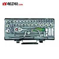 جعبه بکس 1/2 اینچ 41 پارچه فورس مدل 5 4412