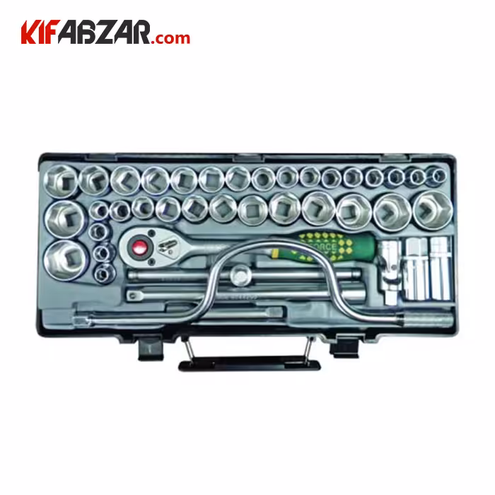 جعبه بکس 1/2 اینچ 41 پارچه فورس مدل 5 4412