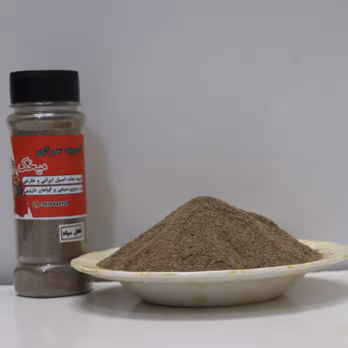 پودر فلفل سیاه 80 گرمی عطاری آشپزی ادویه سرای میخک 