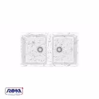 سینک گرانیتی فونیکس کد 130 سفید مرمر