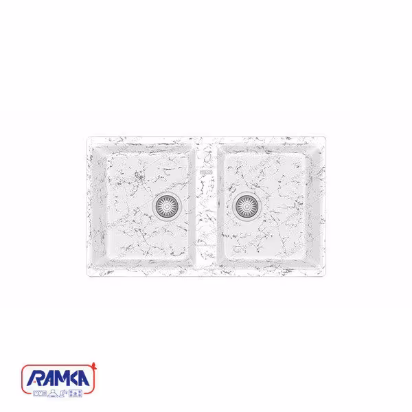 سینک گرانیتی فونیکس کد 130 سفید مرمر