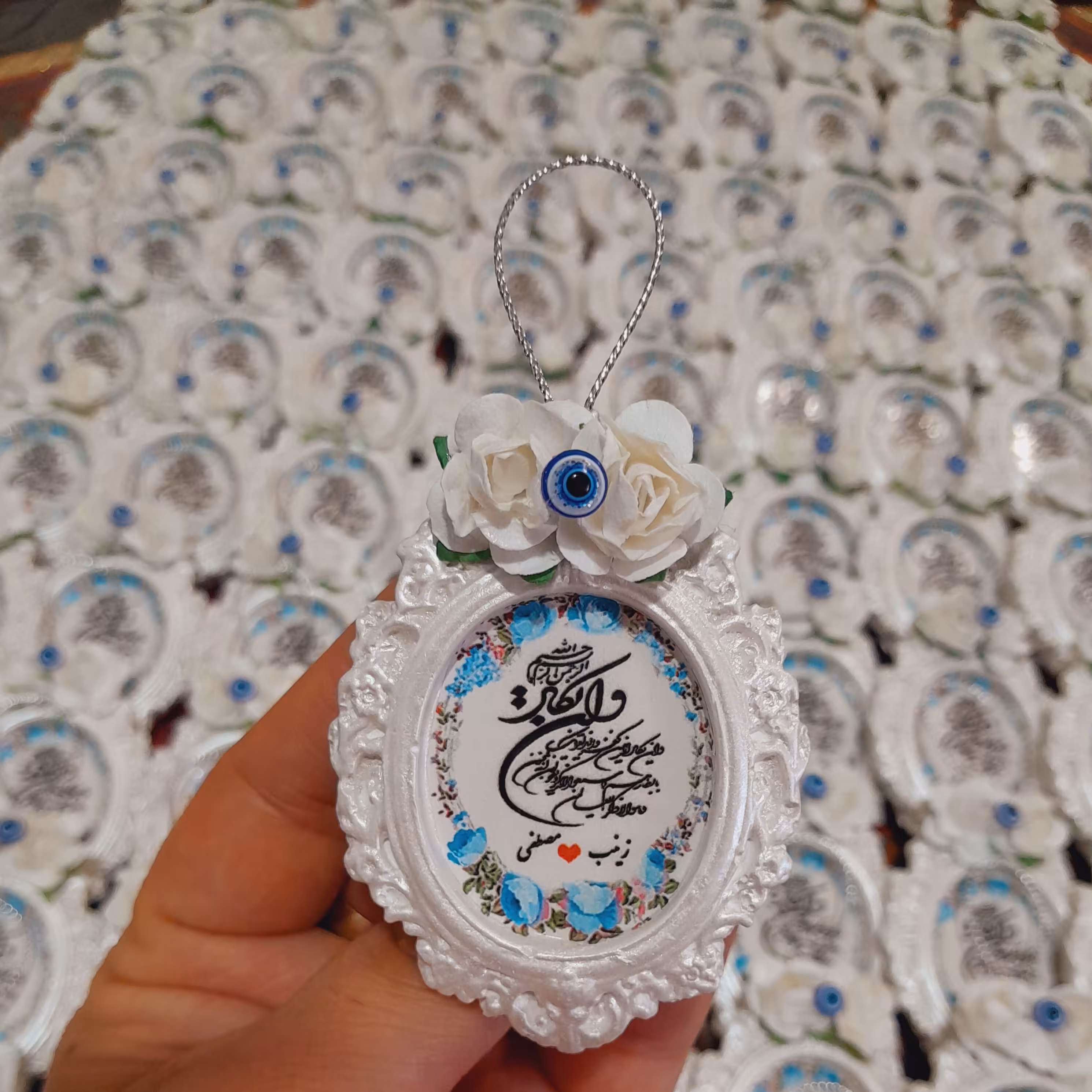 گیفت نامزدی ،عقد. عروسی ،تولد،سیسمونی با تم ابی 