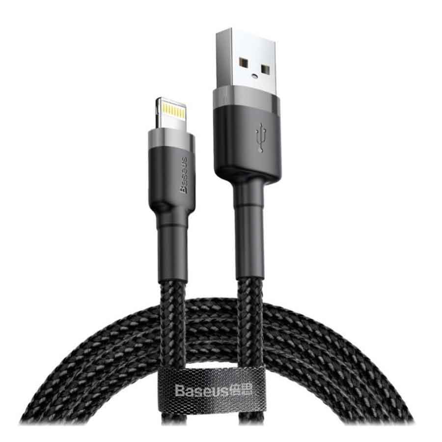 قیمت و خرید کابل تبدیل 05 متری USB به لایتنینگ بیسوس مدل Cafule CALKLF-AG1 | یاس ارتباط