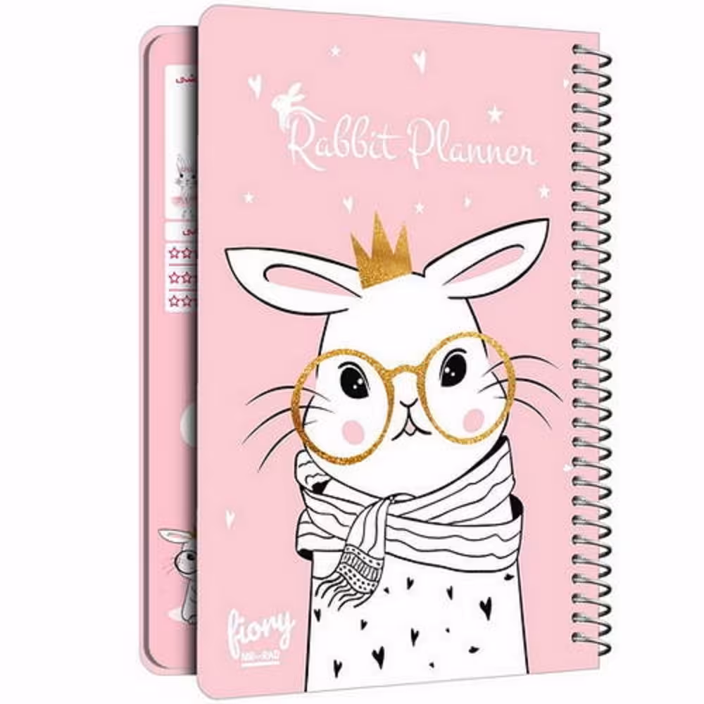 پلنر روزانه طرح خرگوش فانتزی - دفتر برنامه ریزی