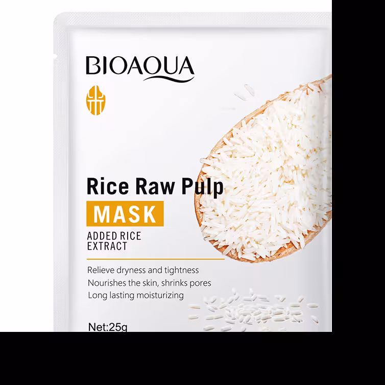 ماسک ورقه ای روشن کننده برنج بیوآکوا لیانا شاپ