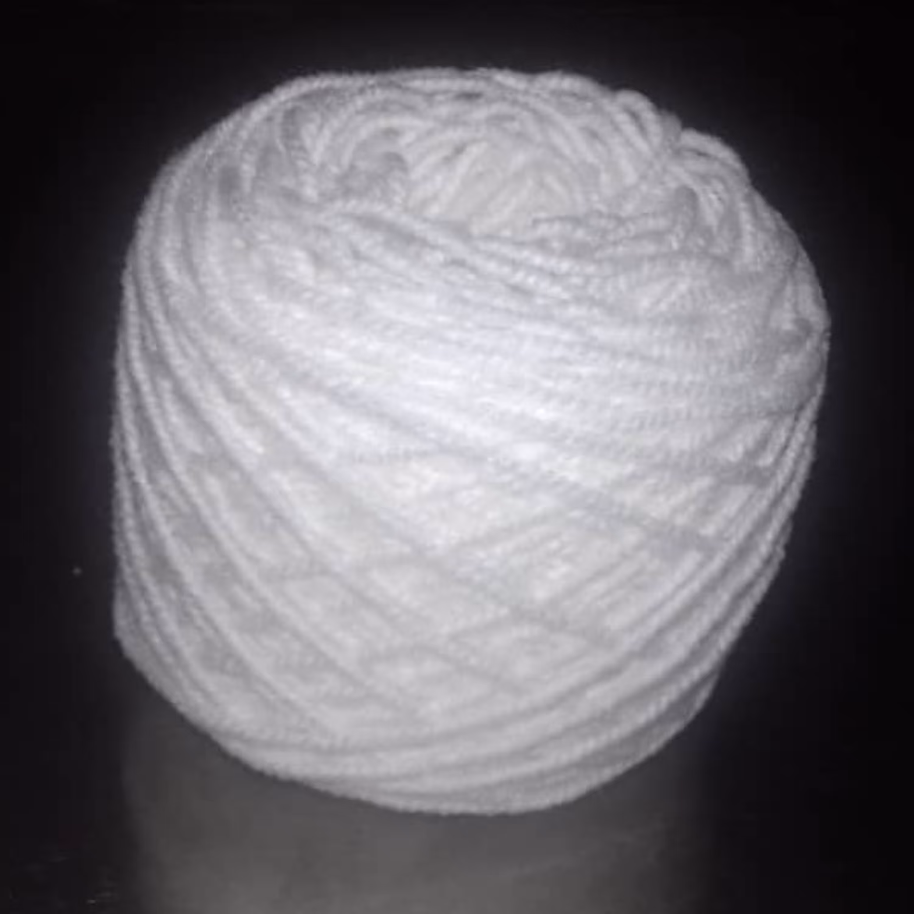 مینی کاموا سفید (بسته 5 عددی - 5 کلافی)(وزن هر کلاف 25 گرم - متراژ هر کلاف حدود 75 متر)