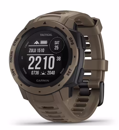 ساعت ورزشی گارمین مدل Instinct Tactical Edition Coyote Tan