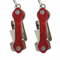 پک دو عددی جاکلیدی طرح تاشو خان و خانجون - رنگ قرمز