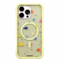 قاب Youngkit یانگ کیت Star Pop زرد مناسب برای Apple iPhone 16 Pro Max