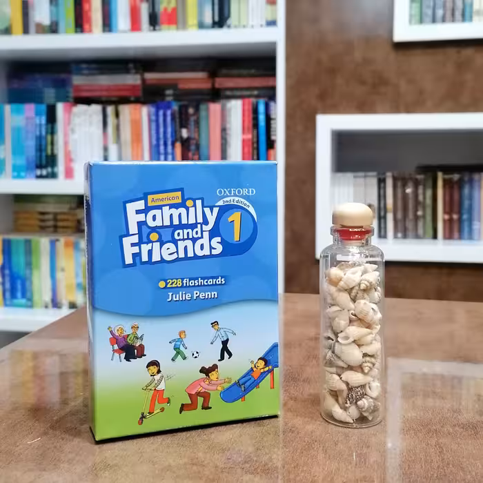 فلش کارت Flashcards American Family and Friends 1 ویرایش دوم