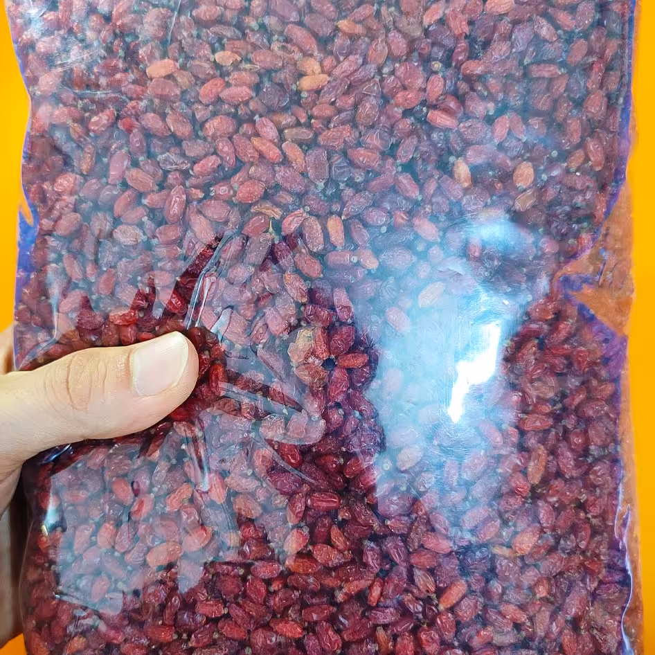 زرشک پفکی اعلا نیم کیلویی