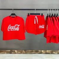 ست تیشرت و شورتک زنانه کوکاکولا