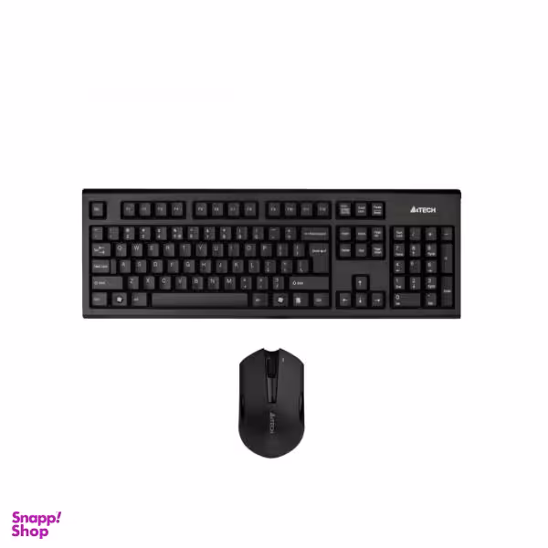 کیبورد و ماوس ای فورتک مدل Zero Delay 3000n