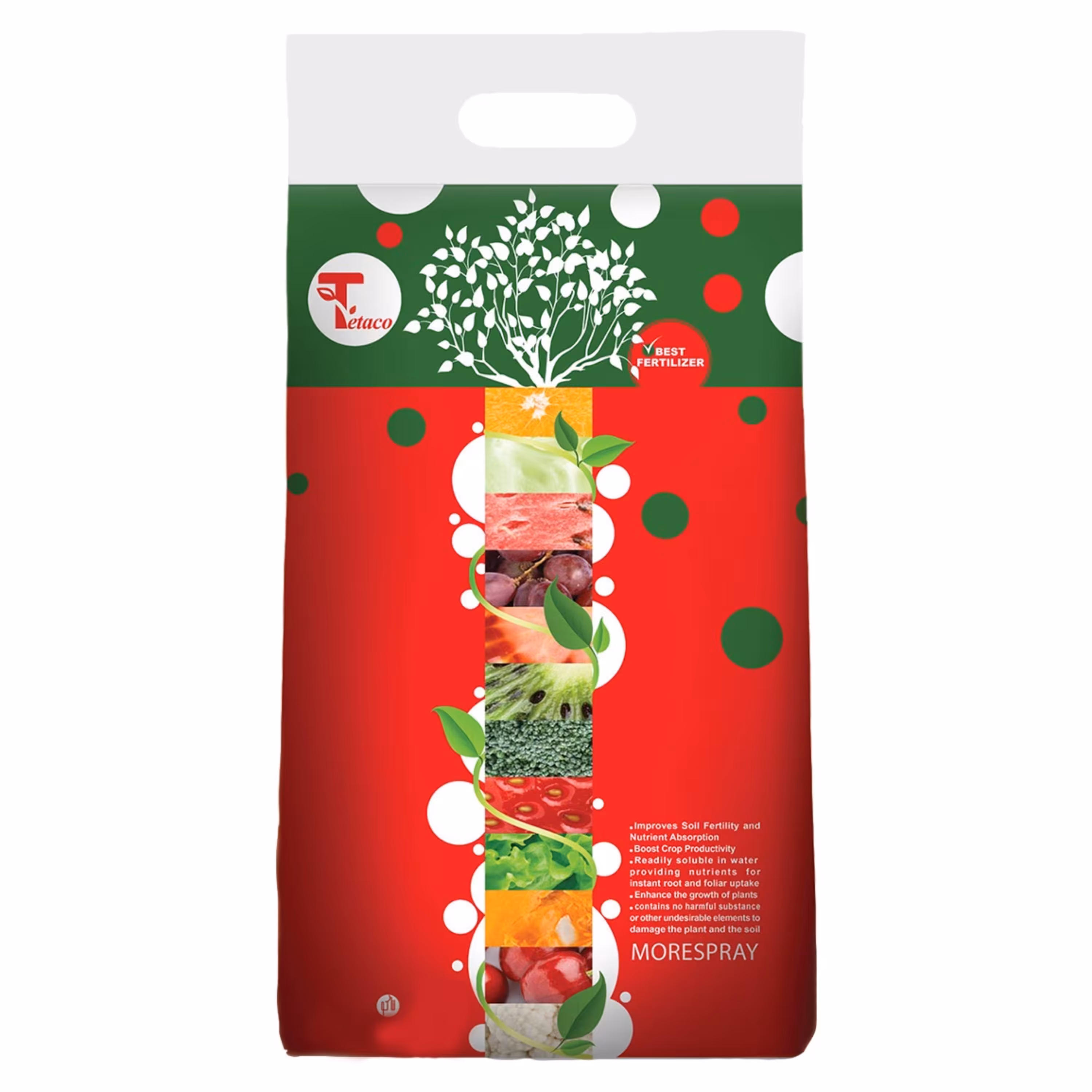 کود  20 -20 -20  -NPK تتاکو برند MORESPRAY   وزن 10 کیلوگرم