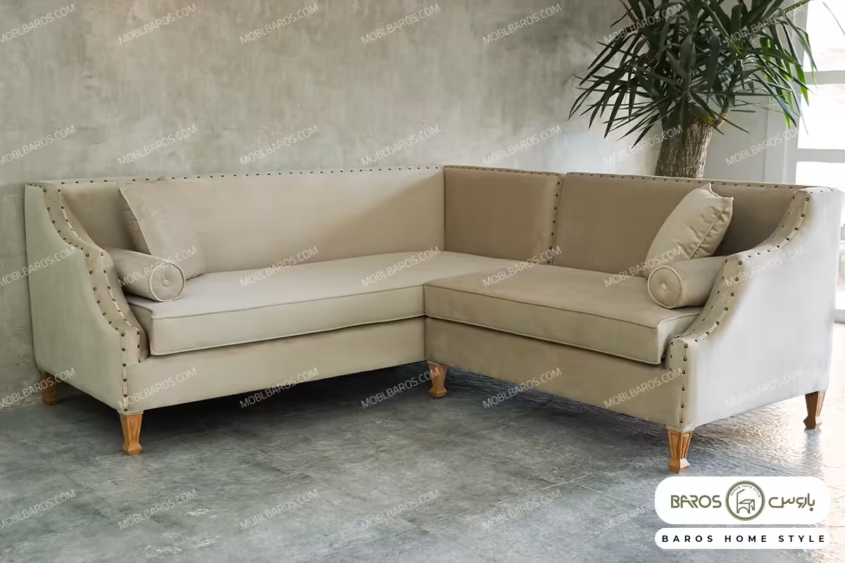 مبل ال راحتی جدید گندم کد 1