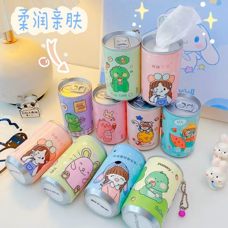 دستمال مرطوب قوطی فانتزی
