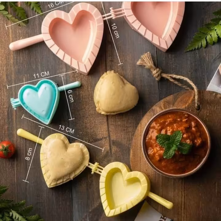 قالب پیراشکی قلبی